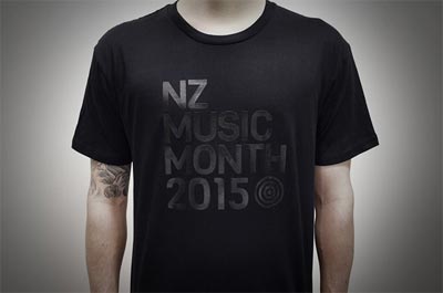 ニュージーランド音楽月間　Ｔシャツ