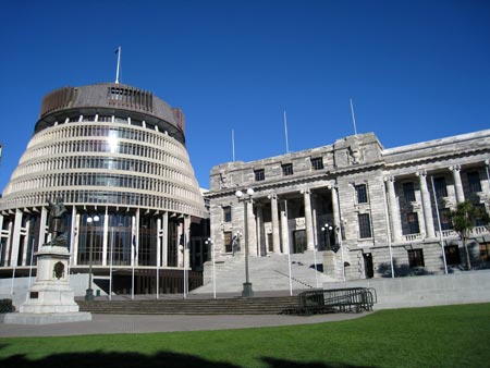 ニュージーランドの国会議事堂