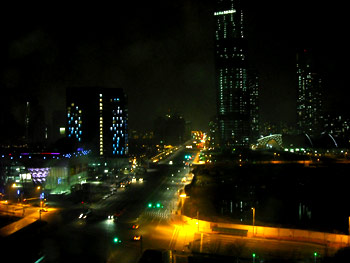 韓国の夜景