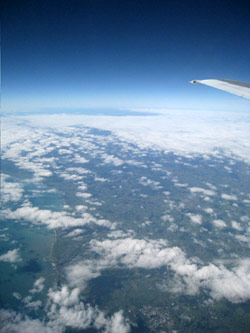 ニュージーランド航空でオークランドからクライストチャーチへ