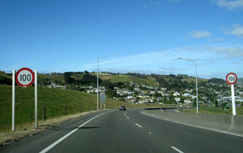 ニュージーランドの高速道路