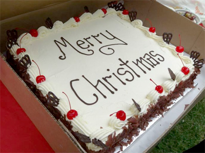 クリスマスケーキ　ニュージーランド