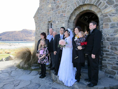 ニュージーランド　結婚式