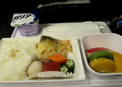 ニュージーランド航空　機内食